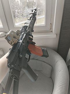 Prodám či vyměním svoje AK 74 + díly a baterie