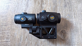 NOVÝ Vector Optics Red-Dot & Magnifier combo kit