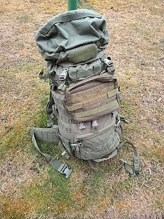 Taktický / vojenský batoh Raptor 60 - oliv/zelený - výborný stav 
