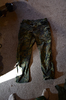 Kalhoty helikon flecktarn MBDU XL/Long