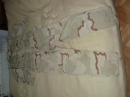 US komplet 3 desert blůza M/R kalhoty M/L