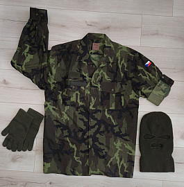 Košile 95, kukla, rukavice