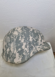 Vojenská helma MICH, potah ACU DIGITAL CAMO