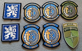 Nášivka na suchém zipu AČR Kbely