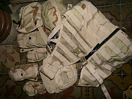 US ARMY FLC vest MOLLE II FIGHTING LOAD CARRIER US 3D sumky 3 color
