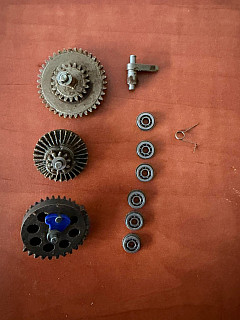 Airsoft díly – nové, nikdy nepoužité (pozůstatky ze stavby HPA)