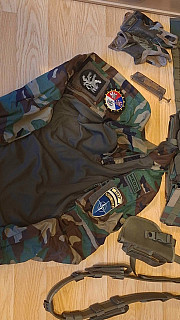 Kompletní Airsoft výbava WOODLAND