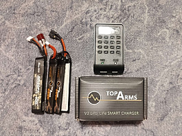 Nabíječka + baterie 11.1V 