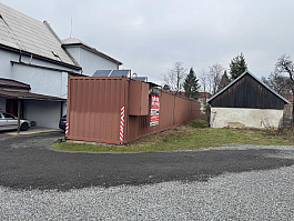 Kontejnerová modulární střelnice, dva stavy