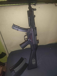 Tactical Mp5 EBB SWAT BOLT + Zásobníky