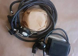 Telegrafní klíč a sluchátka