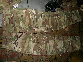 US Army COMBAT PANT bojové  na nákoleníky ADVANCED ADS Kalhoty Flame resistant OCP MC Made USA
