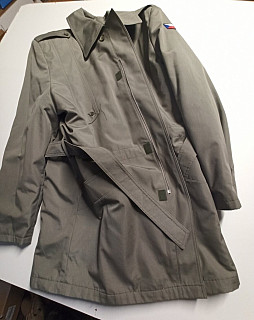 Vycházkový kabát AČR vz. 97 s vložkou – NOVÝ 182/100