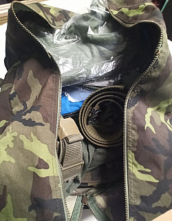 Plný "jezevec" armádních přebytků (vše za 1000,-) vel.182/100