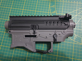 Cnc tělo M4, ar15 + motor dlouhý.