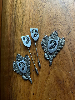 Odznaky Skijäger a 97.Jäger Div.