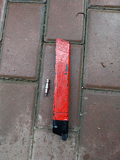 Predám dlhý 50 ranový zásobník pre GBB pištole AAP-01 / AAP-01C