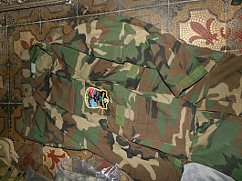 US Army WDL letecký nomex  ošité blůzy woodland USA