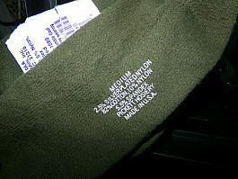 US army originál ponožky bavlna se stříbrem made USA 