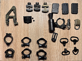 Montážní koružky, QD poutka, drobnosti