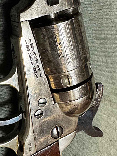 Revolver kapesní Colt Navy - konverze, Cal. 38R TOP stav