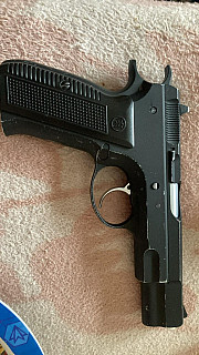 ASG plynová pistole CZ 75 GBB - Černá