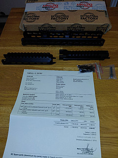 Sa 58 duralové předpažbí keymode