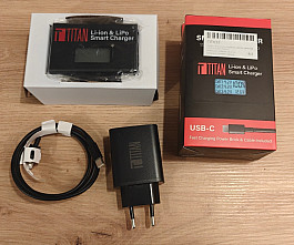 TITAN Li-Pol / Li-Ion nabíječka DIGITAL CHARGER V2 (EU verze) * BB6