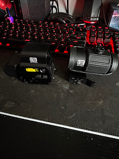 Kolimator + magnifier eotech