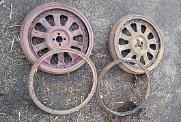 Kola na muniční vozík IF8