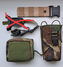 US MOLLE RADIO PRC-148 MBITR