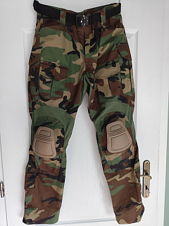 Bojové kalhoty G3 woodland