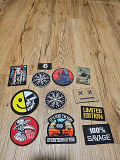 Nášivky na suchý zip