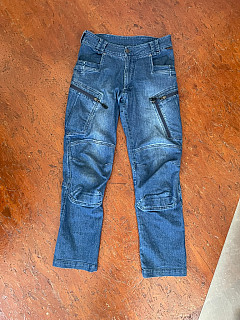 4M taktické džíny modré