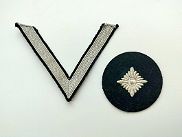 Originál nášivky Wehrmacht Gefreiter a Oberschütze