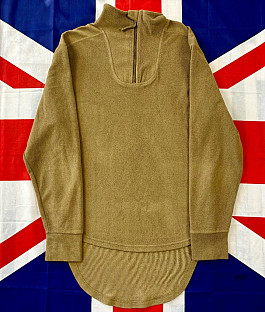 Britská vojenská fleecová mikina na zip Norgie Light Olive - Nepoužitá