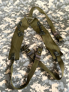 ČSLA – KŠÍRY/NOSNÉ TREKY/ŘEMENÍ (VZ.85) k VELKÉ POLNÍ/ARMÁDNÍ ORIGINÁL