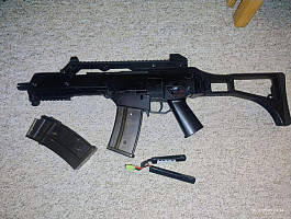 Zbraň na airsoft g36 elektrická