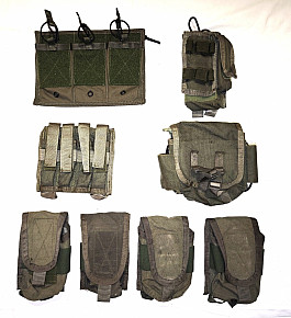 Paraclete Pouches (sumky), Smoke Green, různé