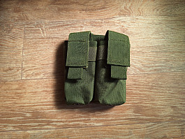 Sumka na 2 pistolové zásobníky zelená