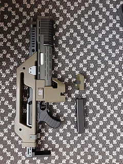 M 41 Pulse Rifle Snow Wolf