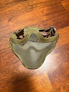 Drátěná maska na airsoft - Coyote