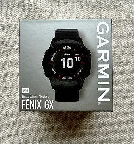 Prodám Garmin Fenix 6X Pro – TOP stav, CZ distribuce, kompletní balení
