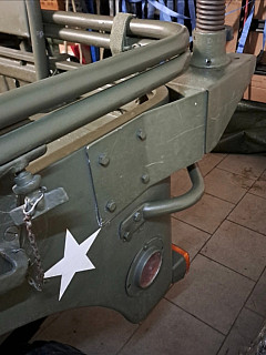Willys MB GPW držák antény 