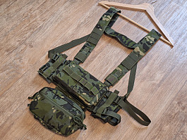Multicam tropic chest rig