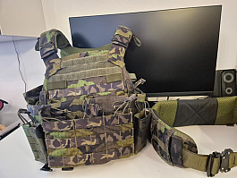 Raptor nosič plátů a bederní pás s opaskem + sumky origo fenix protector