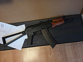 Cyma Ak74u dřevo nová nepoužitá