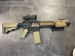 TOP UPGRADE 148 m/s (190 m/s) - MK18, písková (Chaos Bronze)