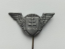 Odznak Slovensko Hlinkova dopravná garda 2. sv. válka 1939