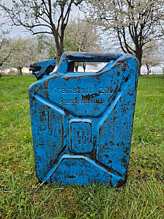 Historický válečný kanystr Sandrik 20l